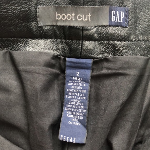 Old School GAP full leather Pant - Picture 4 of 4